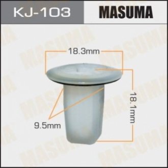 Клипса (кратно 10) MASUMA KJ103 (фото 1)