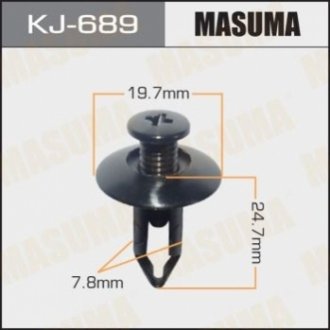 Клипса (кратно 10) MASUMA KJ689