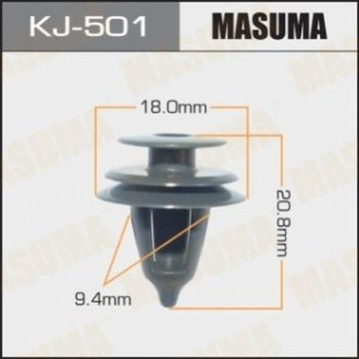 Клипса (кратно 10) MASUMA KJ501 (фото 1)
