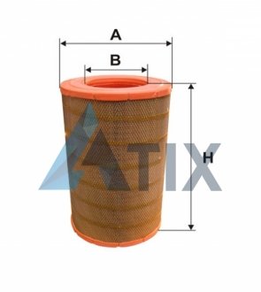 Фильтр воздушный MAN /AM446 WIX FILTERS 93084E