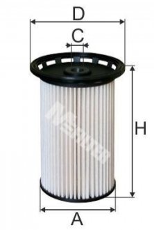 Фильтр топливный M-FILTER DE3138 (фото 1)