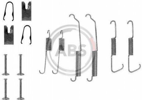 Комплектующие, тормозная колодка A.B.S. 0773Q