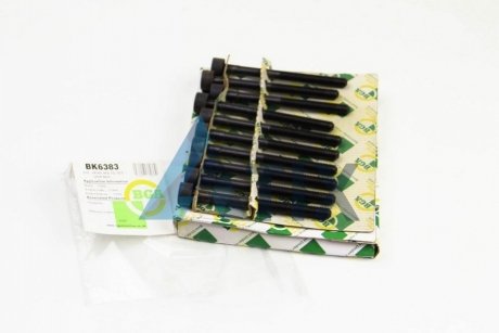 Комплект болтів з головкою системи TORX з чорного металу BGA BK6383