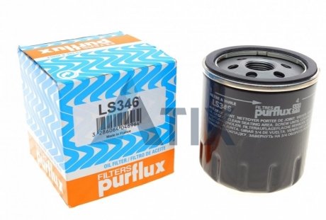 Фильтр масляный, 1.9D/JTD 01-04 Purflux LS346