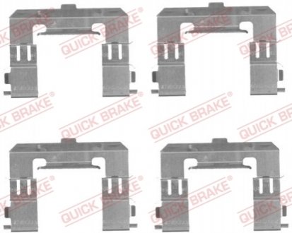 Монтажний компл.,гальм.колодки QUICK BRAKE 1091715