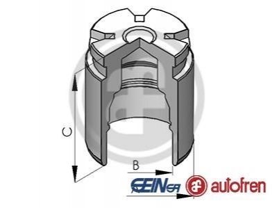 Поршень корпус скобы тормоза AUTOFREN D025116