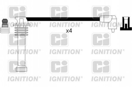 Ккомплект проводов зажигания QUINTON HAZELL XC710