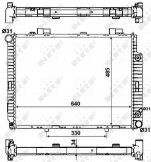 Теплообменник NRF 58159