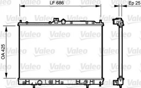 Теплообменник Valeo 735202 (фото 1)