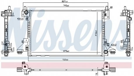 Теплообменник NISSENS 630766