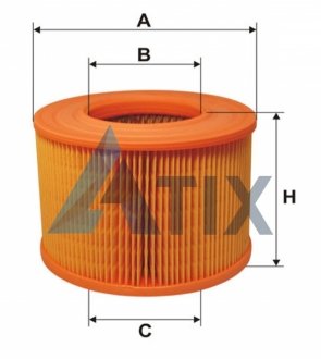 ФИЛЬТР ВОЗДУШНЫЙ AR 274 WIX FILTERS WA6455 (фото 1)