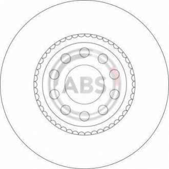 Тормозной диск A.B.S. A.B.S. 16328 (фото 1)