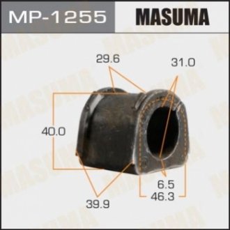 ВТУЛКА СТАБИЛИЗАТОРА MASUMA MP1255 (фото 1)