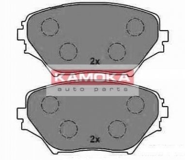 Комплект тормозных колодок, KAMOKA JQ1013028 (фото 1)