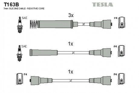 Комплект электропроводки TESLA T163B (фото 1)