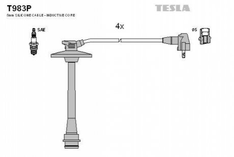 Комплект электропроводки TESLA T983P (фото 1)