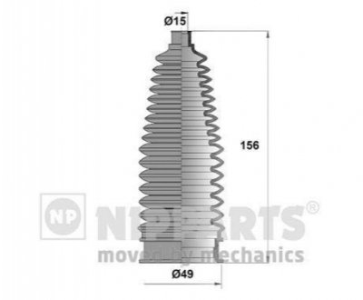 Комплект пыльника NIPPARTS N2842046