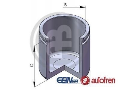 Елементи гальмівного супорта AUTOFREN D02555