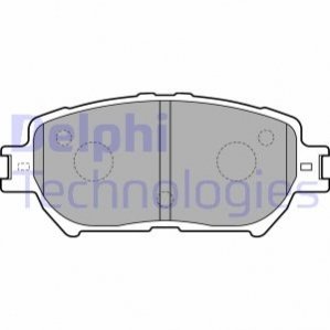 Комплект тормозных колодок Delphi LP1738