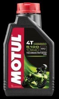 Олива для 4-тактних двигунів 5100 SAE 10W40 (1L) 836511 MOTUL 104066