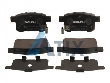Комплект тормозных колодок Delphi LP2145 (фото 1)