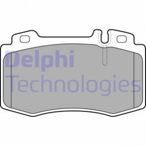 Комплект тормозных колодок Delphi LP1828