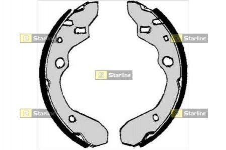 Гальмівні колодки барабанні STARLINE BC 07010