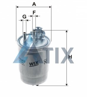 Фільтр паливний WIX FILTERS WF8262