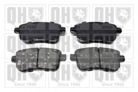 Brake Pad Set, disc brake QUINTON HAZELL BP1656 (фото 1)