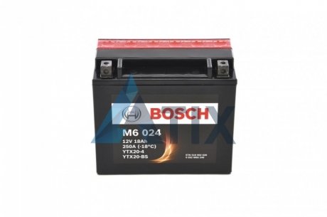 Мотоакумулятор -M6024 BOSCH 0 092 M60 240