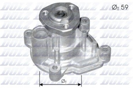 Насос системи охолодження DOLZ A218