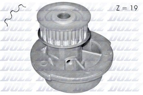 НАСОС ВОДЯНОЙ OPEL ASTRA 1.4/1.6,CORSA,KADETT,VECTRA 1.2/1.4/1.6 DOLZ O106