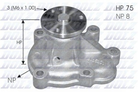 Насос водяной DOLZ O144