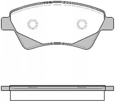 Колодки тормозн. передн. RENAULT KANGOO, MEGANE II, SCENIC II 1.4-2.0 06.01- ROADHOUSE 2976.20