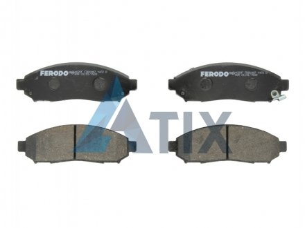 Дисковые тормозные колодки, комплект FERODO FDB1997