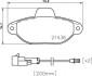 Гальмівні колодки дискові BREMBO P24 147 (фото 1)