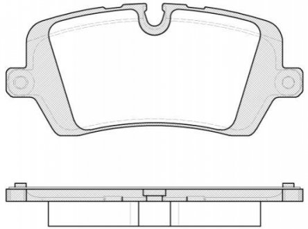 Комплект тормозных колодок ROADHOUSE 21541.00