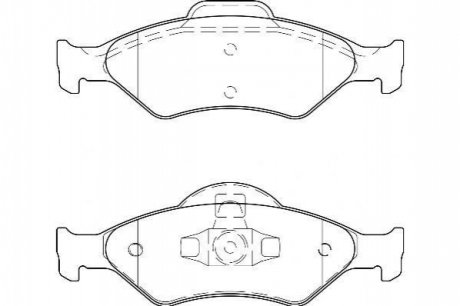 Тормозные колодки WAGNER WBP23200A