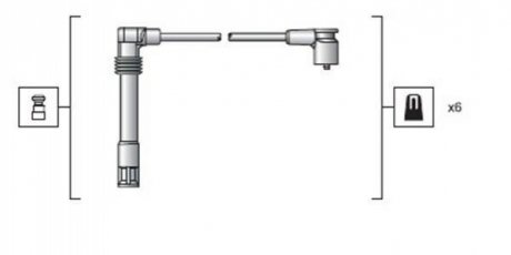 Высоковольтные провода MAGNETI MARELLI 941318111162