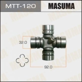 Хрестовина карданного валу 32x61 MASUMA MTT-120