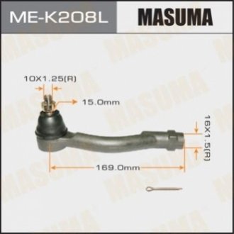 Наконечник рулевой тяги MASUMA MEK208L