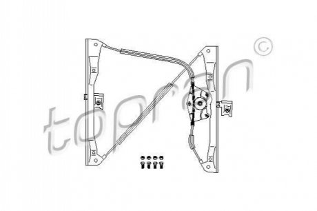 Подъемное устройство для окон TOPRAN / HANS PRIES 108668