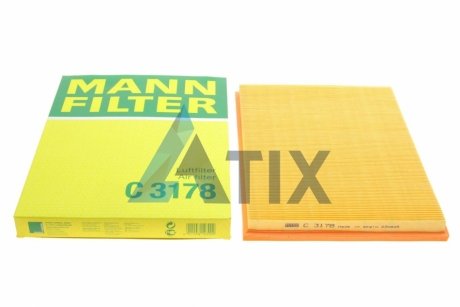 Фільтр повітряний -FILTER MANN C 3178