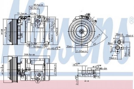 Компрессор NISSENS 890371