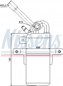 Осушитель NISSENS 95331