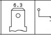 Датчик давл.масла 1.6/2.0 L (резьба обычн.) Audi 80/100/A4/A6/A8,Golf II/III/IV,Passat,Polo,T4 HELLA 6ZL003259441 (фото 2)