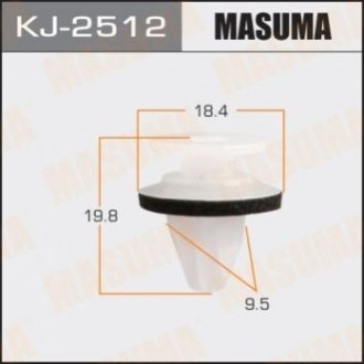 Клипса (кратно 10) MASUMA KJ2512