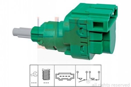Вмикач стоп сигналу EPS 1.810.230