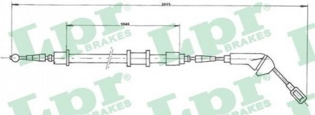 Трос LPR C0580B