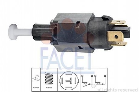 Вмикач сигналу стоп FACET 7.1065